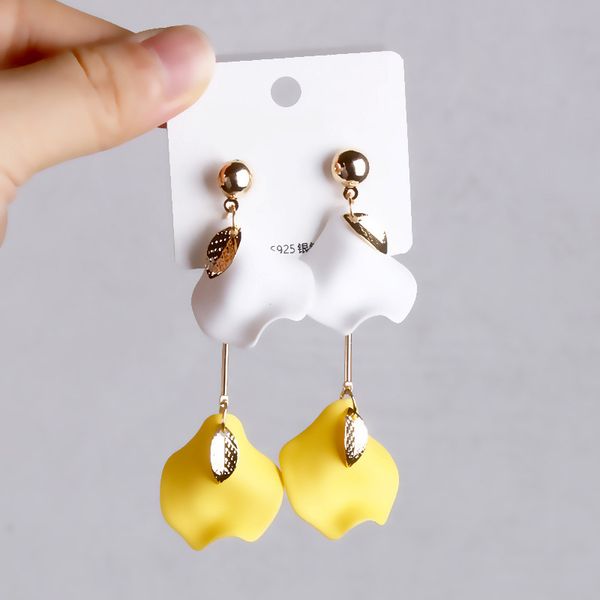 dangle & chandelier korean fashion metal drop earrings for women sweet petals long jewelry 2021 gril gift trendy accessories, Silver
dangle & chandelier korean fashion metal drop earrings for women sweet petals long jewelry 2021 gril gift trendy accessories, Silver
