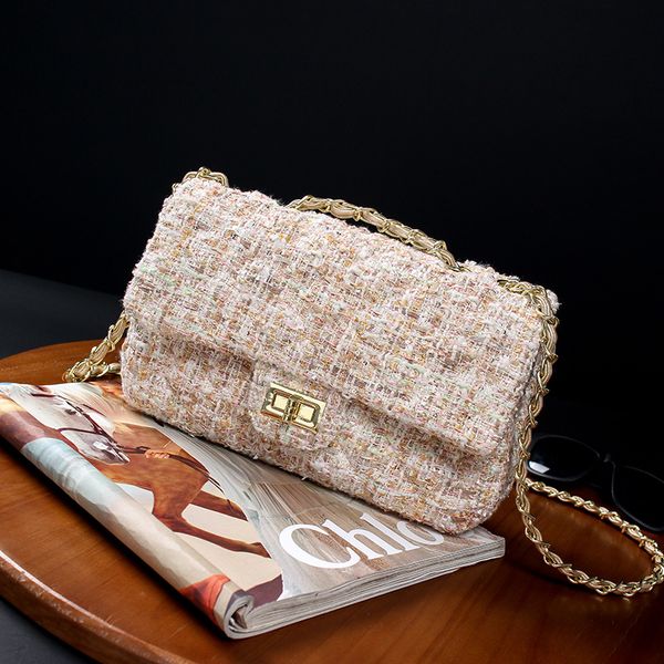 2020 new fashion luxury drop shipping handbag designers crossbody bags for women chain plaid flap shoulder bags mini tweed pink bolsos mujer
2020 new fashion luxury drop shipping handbag designers crossbody bags for women chain plaid flap shoulder bags mini tweed pink bolsos mujer