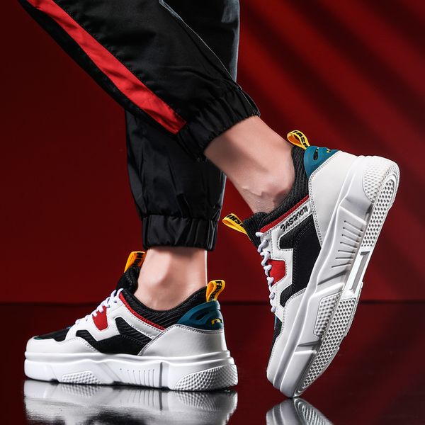 bigfirse sneakers for men lace-up trend light keep warm shoes man leisure shoes zapatillas hombre 2020 men fashion solf, Black
bigfirse sneakers for men lace-up trend light keep warm shoes man leisure shoes zapatillas hombre 2020 men fashion solf, Black