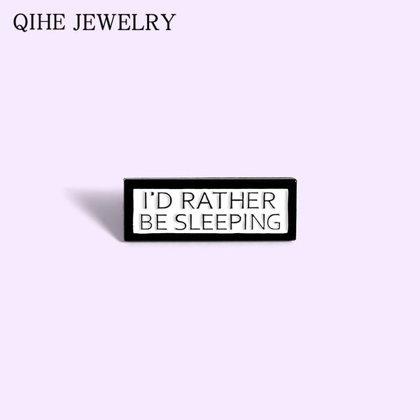 i'd rather be sleeping quote enamel pin white black tag letters metal magnetic brooch buckle bag clothes badge for women men, Gray
i'd rather be sleeping quote enamel pin white black tag letters metal magnetic brooch buckle bag clothes badge for women men, Gray