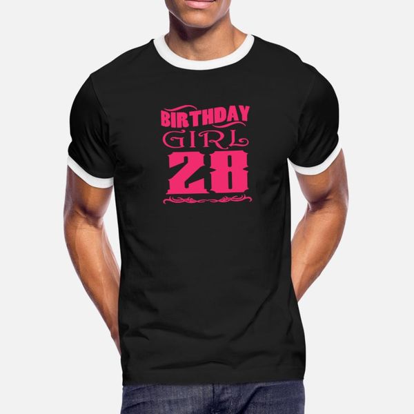 birthday girl 28 years old t shirt men customize short sleeve round neck trend famous fashion spring autumn cool shirt
birthday girl 28 years old t shirt men customize short sleeve round neck trend famous fashion spring autumn cool shirt
