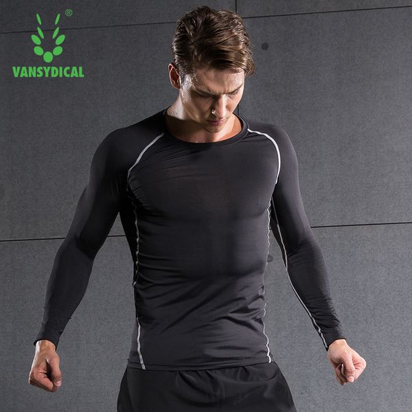 running jerseys men's compression t-shirts long sleeve base layer tights fitness cycling breathbale sportswear men, Black;blue
running jerseys men's compression t-shirts long sleeve base layer tights fitness cycling breathbale sportswear men, Black;blue