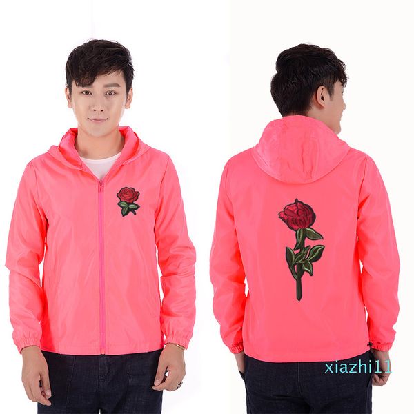 rose jacket windbreaker men and women jacket fashion white and black roses outwear coat men zipper clothing fashion jacket, Black;brown
rose jacket windbreaker men and women jacket fashion white and black roses outwear coat men zipper clothing fashion jacket, Black;brown