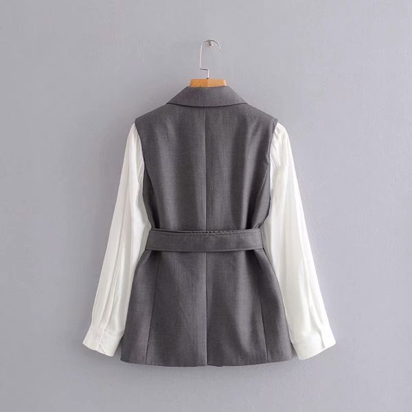Women's Coat Autumn 2020 Top New Fashion High Quality Waist - Hugging Long - Sleeved Fake Two Shirt Vests Casual Style Size :S-L
Women's Coat Autumn 2020 Top New Fashion High Quality Waist - Hugging Long - Sleeved Fake Two Shirt Vests Casual Style Size :S-L