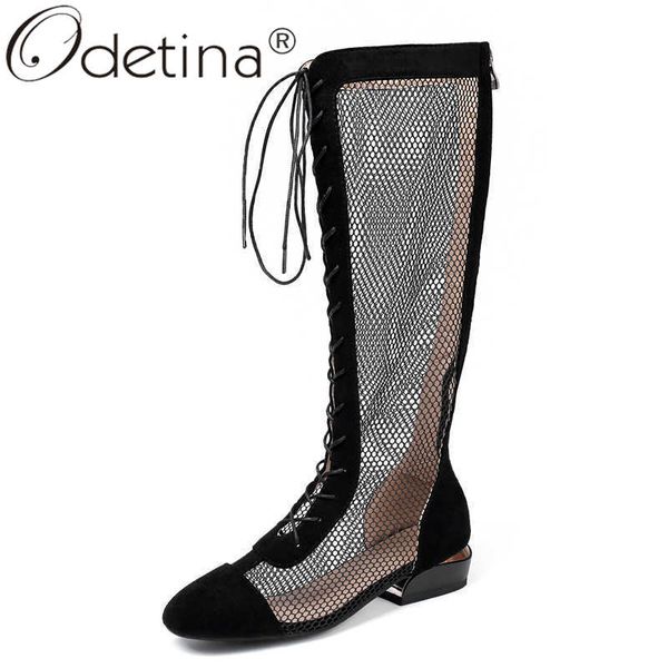 odetina женщины моды air mesh площади toe винтажная колено высокие сапоги блок коренастый пятки назад zipper cross-связанный замши faux длин, Black
odetina женщины моды air mesh площади toe винтажная колено высокие сапоги блок коренастый пятки назад zipper cross-связанный замши faux длин, Black