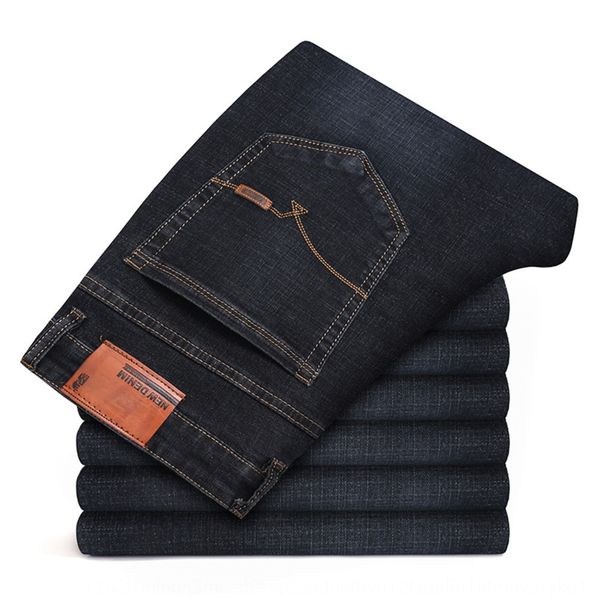 2020 autumn winter men's mid-waist casual all-match stretch straight denim trousers and trousers and jeans light business jeans men, Blue
2020 autumn winter men's mid-waist casual all-match stretch straight denim trousers and trousers and jeans light business jeans men, Blue