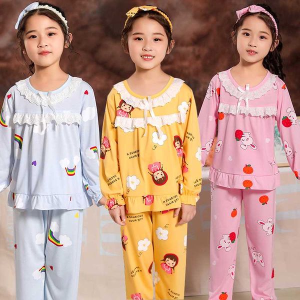 new kids cartoon pajamas children sleepwear baby homewear set lace girls halloween pyjamas pijamas cotton nightwear kid clothes, Blue;red
new kids cartoon pajamas children sleepwear baby homewear set lace girls halloween pyjamas pijamas cotton nightwear kid clothes, Blue;red