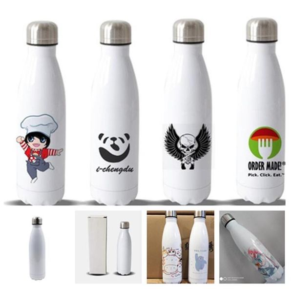 500ml diy blank car cups sublimation stainless steel cola bottle bowling vacuum cup transfer printing white water thermos car mugs f92406
500ml diy blank car cups sublimation stainless steel cola bottle bowling vacuum cup transfer printing white water thermos car mugs f92406
