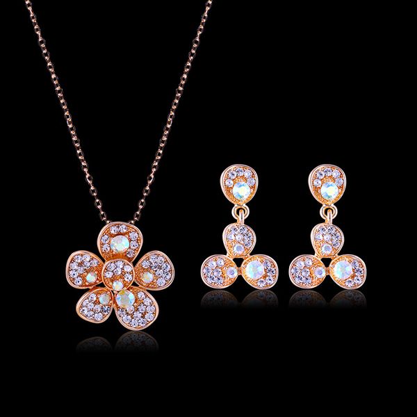 abay elegant plum blossom snowflake flower petal pearl zircon pendent earrings necklace set jewelry sets for women girls gift, Silver
abay elegant plum blossom snowflake flower petal pearl zircon pendent earrings necklace set jewelry sets for women girls gift, Silver
