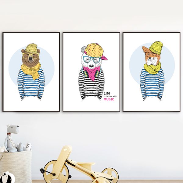 dog bear panda abstract painting animal print nursery wall art canvas painting nordic posters and prints wall pictures kids room
dog bear panda abstract painting animal print nursery wall art canvas painting nordic posters and prints wall pictures kids room