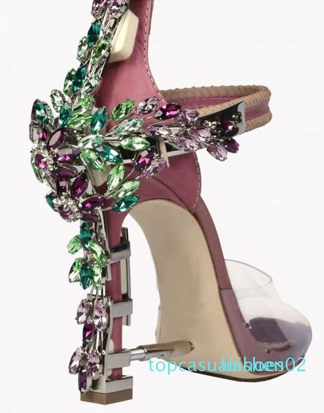summer luxury strange heel crystal designer shoes woman pvc high heel sandals 2019 padlock ankle strap rhinestone sandals t02, Black
summer luxury strange heel crystal designer shoes woman pvc high heel sandals 2019 padlock ankle strap rhinestone sandals t02, Black