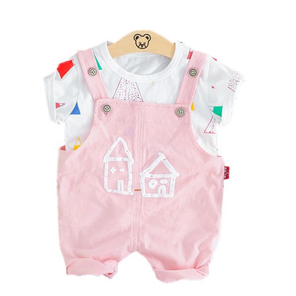 clothing sets summer baby girls boys clothes infant printed t shirt kids cartoon house pattern bib pants 2pcs/sets children casual sport sui, White
clothing sets summer baby girls boys clothes infant printed t shirt kids cartoon house pattern bib pants 2pcs/sets children casual sport sui, White