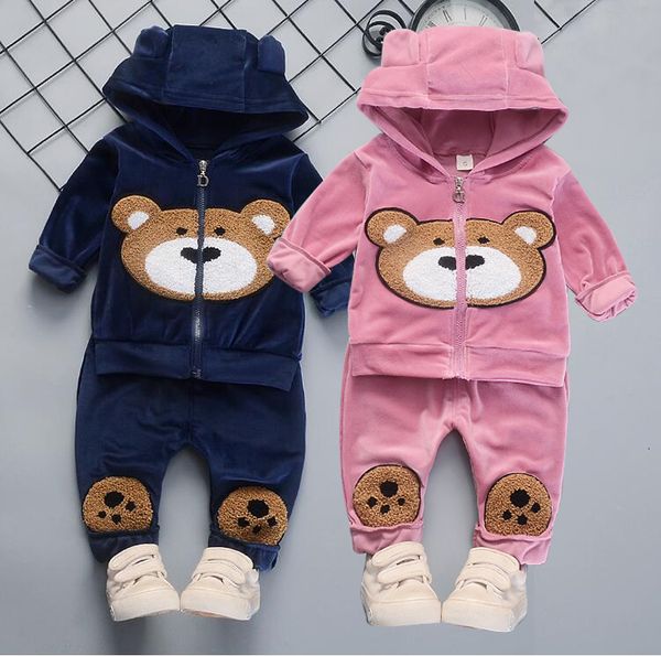 baby girl clothes children autumn long-sleeved clothes boy cartoon bear cute hooded sweater two-piece casual sports baby suit, White
baby girl clothes children autumn long-sleeved clothes boy cartoon bear cute hooded sweater two-piece casual sports baby suit, White