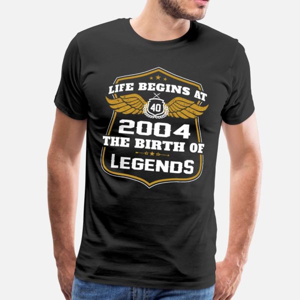life beigns at 2004 the birth of legends t shirt men customized 100% cotton plus size 3xl unique graphic casual spring trend shirt
life beigns at 2004 the birth of legends t shirt men customized 100% cotton plus size 3xl unique graphic casual spring trend shirt
