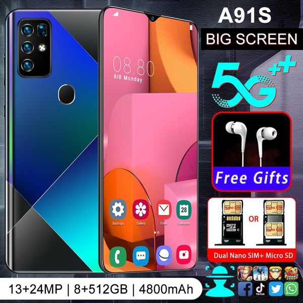 a91s mobile phone cross-border new spot spot 6.5-inch water drop large screen android domestic smart phone oem customization
a91s mobile phone cross-border new spot spot 6.5-inch water drop large screen android domestic smart phone oem customization