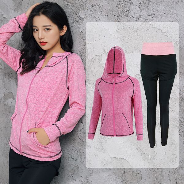2pcs женщины йога наборы фитнес спорт куртка + йога брюки леггинсы комплект gym running спортивный костюм набор тренировки одежда для женщин, White;red
2pcs женщины йога наборы фитнес спорт куртка + йога брюки леггинсы комплект gym running спортивный костюм набор тренировки одежда для женщин, White;red