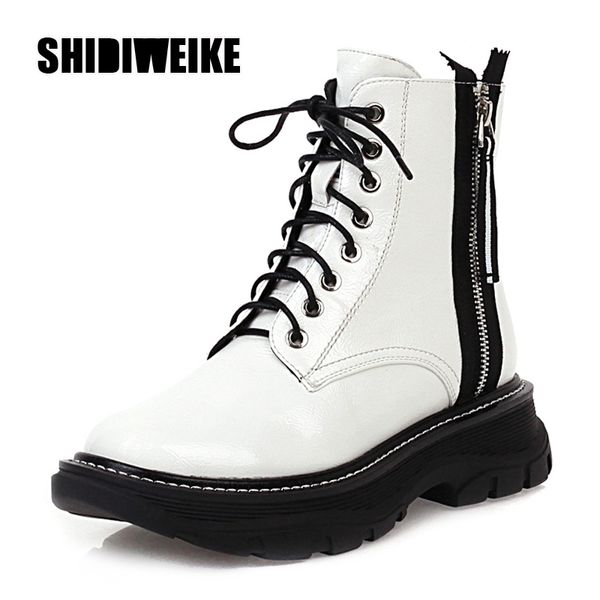 boots ankle for women ladies pu leather shoes winter fur lining female motorcycle v262, Black
boots ankle for women ladies pu leather shoes winter fur lining female motorcycle v262, Black