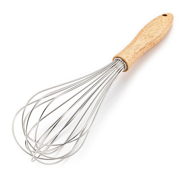 frother mixer stainless steel hand whisk wooden handle egg beater home kitchen
frother mixer stainless steel hand whisk wooden handle egg beater home kitchen