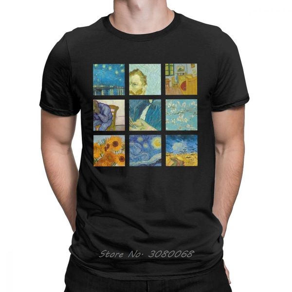 van gogh paint sunflowers t shirt for men cotton t-shirts portrait vincent culture art tshirt summer tees hip hop harajuku
van gogh paint sunflowers t shirt for men cotton t-shirts portrait vincent culture art tshirt summer tees hip hop harajuku