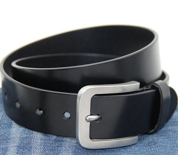 men's leather alloy pin buckle jeans belt fashion business cow real genuine leather men's youth luxury retro classic waist belts, Black;brown
men's leather alloy pin buckle jeans belt fashion business cow real genuine leather men's youth luxury retro classic waist belts, Black;brown