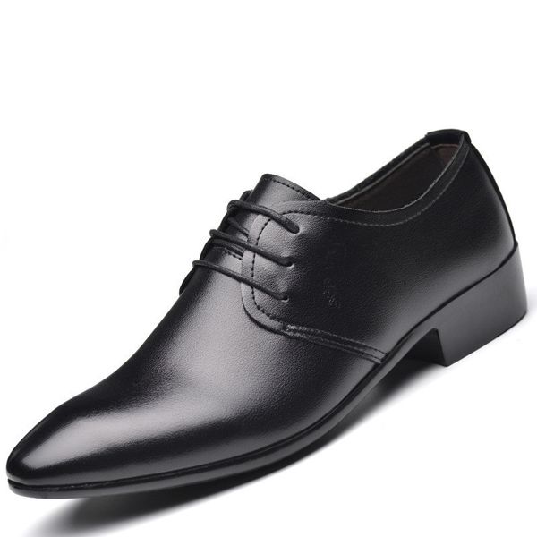 dress shoes mazefeng fashion business men classic leather men's suits lace-up oxfords size 38-44, Black
dress shoes mazefeng fashion business men classic leather men's suits lace-up oxfords size 38-44, Black