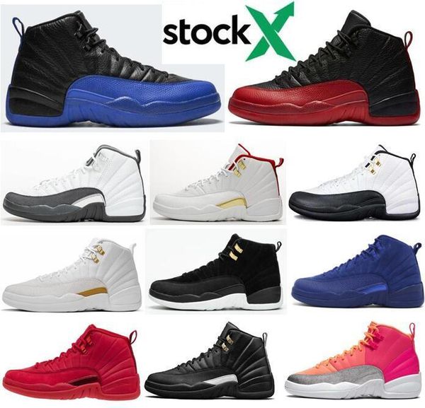 new 12 12s ovo white game royal blue reverse taxi dark grey basketball shoes men the master flu game fiba sneakers with box, Black
new 12 12s ovo white game royal blue reverse taxi dark grey basketball shoes men the master flu game fiba sneakers with box, Black