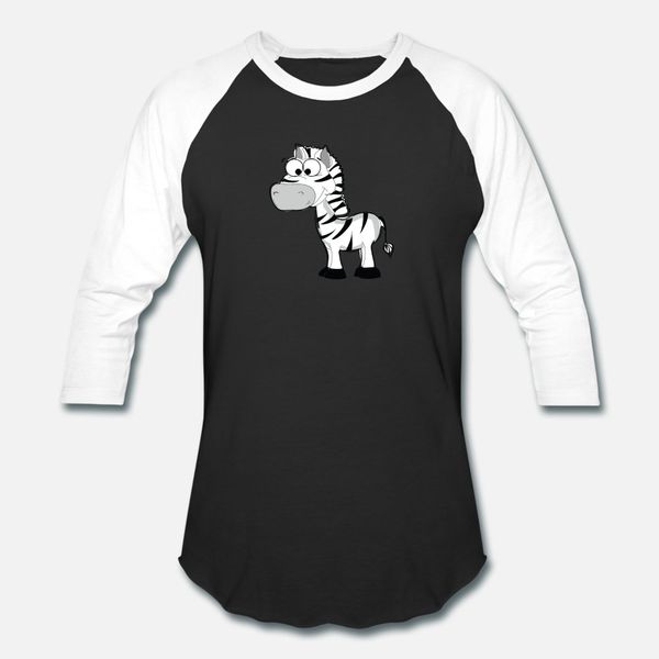 cartoon zebra t shirt men create tee shirt round collar fit fit new style spring autumn leisure shirt