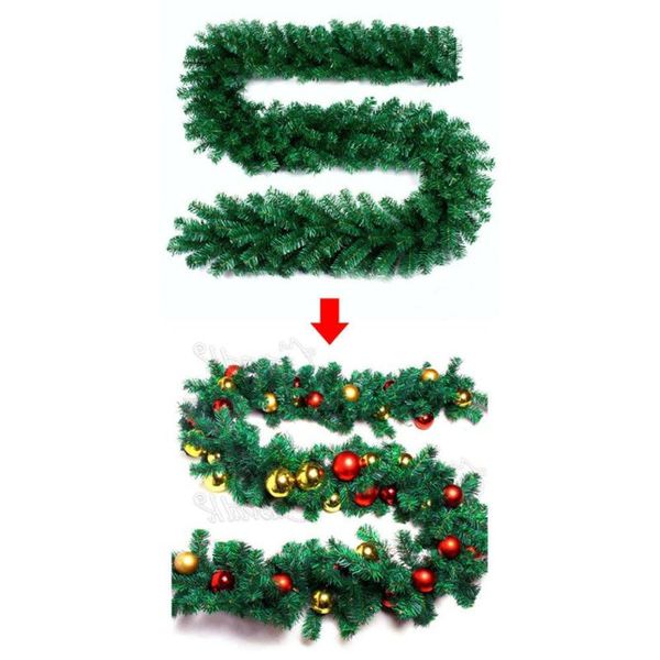 2.7m christmas decor garlands ornaments xmas tree garland rattan home wall pine christmas decor natale decoracion navidad
2.7m christmas decor garlands ornaments xmas tree garland rattan home wall pine christmas decor natale decoracion navidad