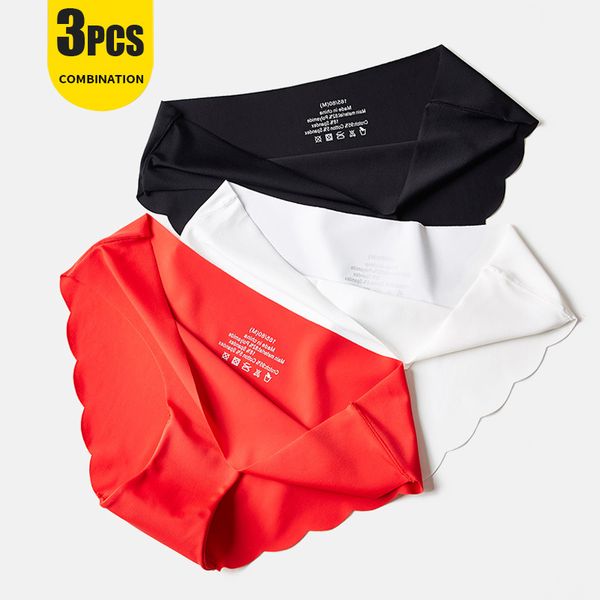 women's panties 3pcs/lot seamless underwear female comfort intimates fashion low-rise briefs ladies lingerie sexy, Black;pink
women's panties 3pcs/lot seamless underwear female comfort intimates fashion low-rise briefs ladies lingerie sexy, Black;pink
