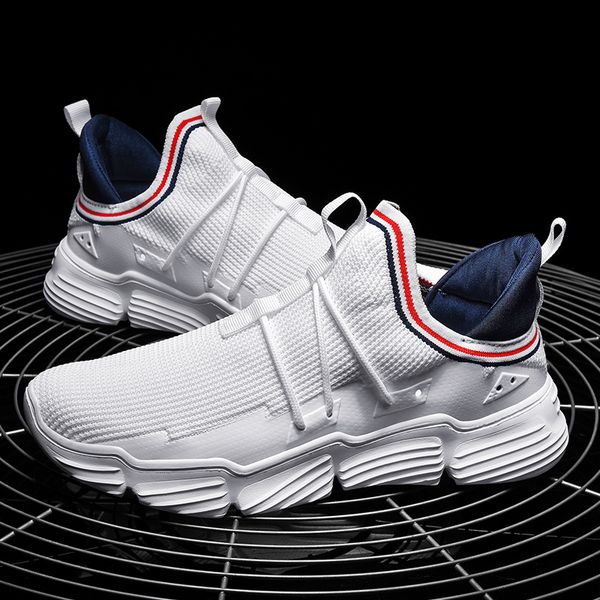 fashion sneakers men outdoor breathable light men's casual shoes comfortable damping fitness zapatos hombre trend walking shoes, Black
fashion sneakers men outdoor breathable light men's casual shoes comfortable damping fitness zapatos hombre trend walking shoes, Black