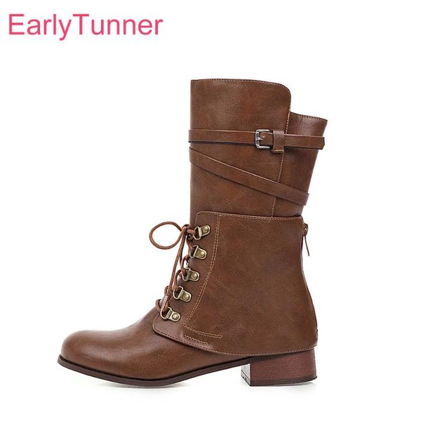 boots winter brand fashion black brown women mid calf riding comfortable low heels lady shoes eh72 plus big size 10 43
boots winter brand fashion black brown women mid calf riding comfortable low heels lady shoes eh72 plus big size 10 43