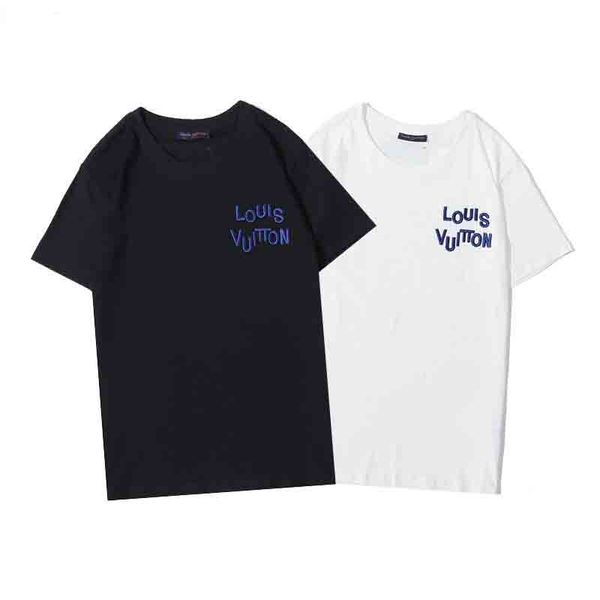 new men's women designer t-shirts short sleeve cotton blend for summer brand fashion t-shirt with brand letter embroidery, White;black
new men's women designer t-shirts short sleeve cotton blend for summer brand fashion t-shirt with brand letter embroidery, White;black
