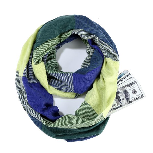 unlimited scarf fashion scarf cashmere pocket unlimited scarf hidden zipper storage travel, Blue;gray
unlimited scarf fashion scarf cashmere pocket unlimited scarf hidden zipper storage travel, Blue;gray