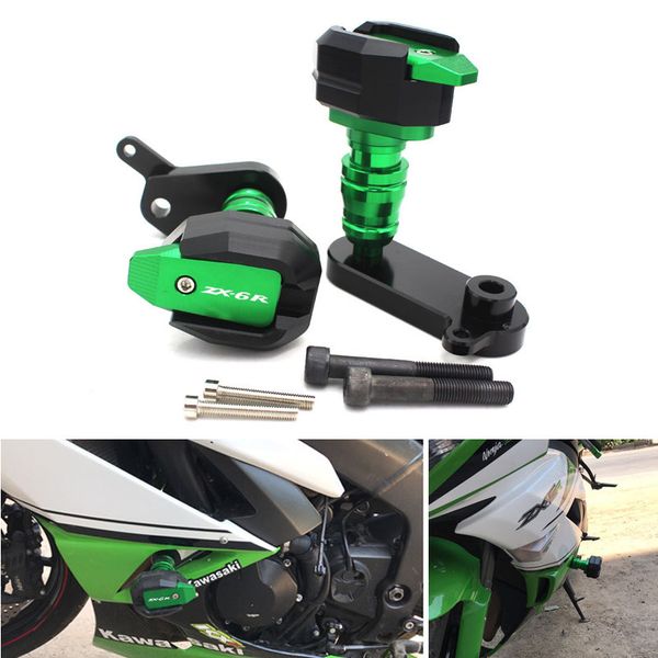 for zx-6r zx6r zx 6r 2009-2012 2010 2011 motorcycle falling protection frame slider fairing guard crash pad protector
for zx-6r zx6r zx 6r 2009-2012 2010 2011 motorcycle falling protection frame slider fairing guard crash pad protector