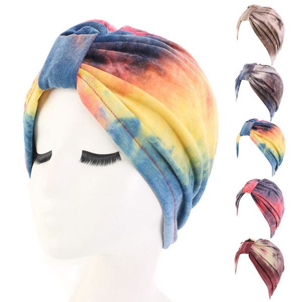 ethnic women gradient tie-dye turban hat hair loss head sleep cover muslim chemo cap pre-tied knotted headwrap, Blue;gray
ethnic women gradient tie-dye turban hat hair loss head sleep cover muslim chemo cap pre-tied knotted headwrap, Blue;gray