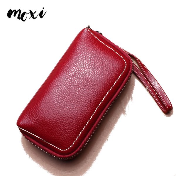 moxi genuine leather women clutch bag leisure phone hand bag zipper fashion ladies long wallet real leather card pocket women
moxi genuine leather women clutch bag leisure phone hand bag zipper fashion ladies long wallet real leather card pocket women
