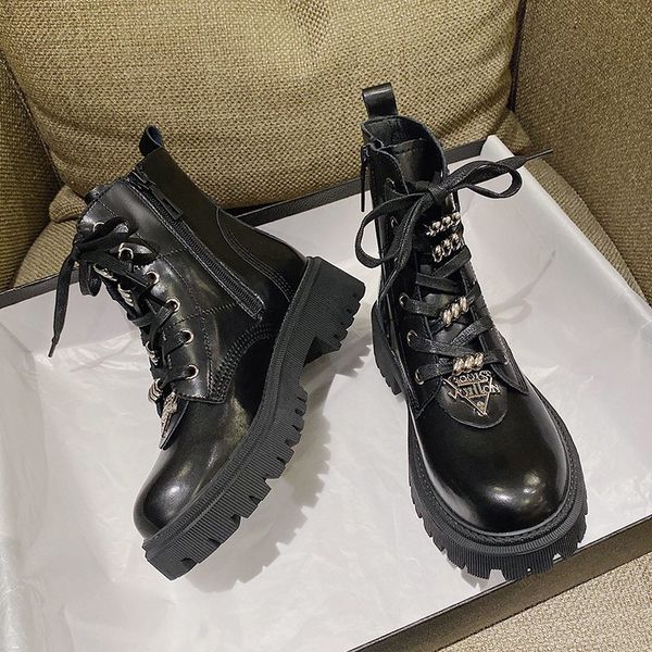 luxury shoes women autumn 2020 round toe ankle boots women's platform goth boots metal black pu leather zip booties lolita shoes
luxury shoes women autumn 2020 round toe ankle boots women's platform goth boots metal black pu leather zip booties lolita shoes