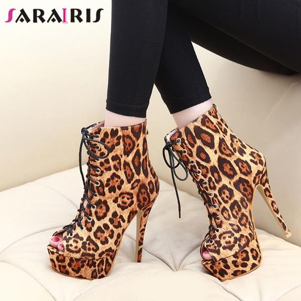 sarairis fashion summer lady party high heels sandals cool lace-up gladiator sandals women wild leopard platform shoes woman, Black
sarairis fashion summer lady party high heels sandals cool lace-up gladiator sandals women wild leopard platform shoes woman, Black