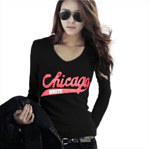 patchwork red t shirt women korean letter style clothes women v neck t shirt long sleeve slim tshirts women casual tee, White
patchwork red t shirt women korean letter style clothes women v neck t shirt long sleeve slim tshirts women casual tee, White