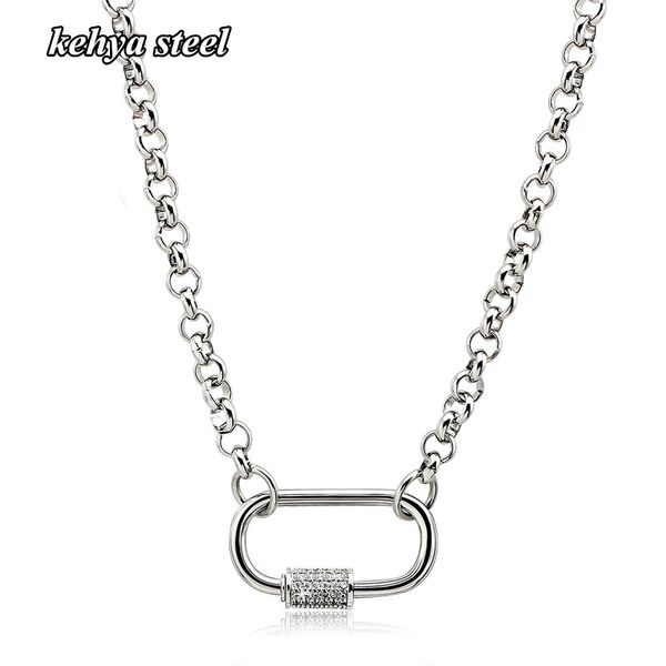 new arrival trendy metal crystal pendant punk design long chain link necklace for women men jewelry present, Silver
new arrival trendy metal crystal pendant punk design long chain link necklace for women men jewelry present, Silver