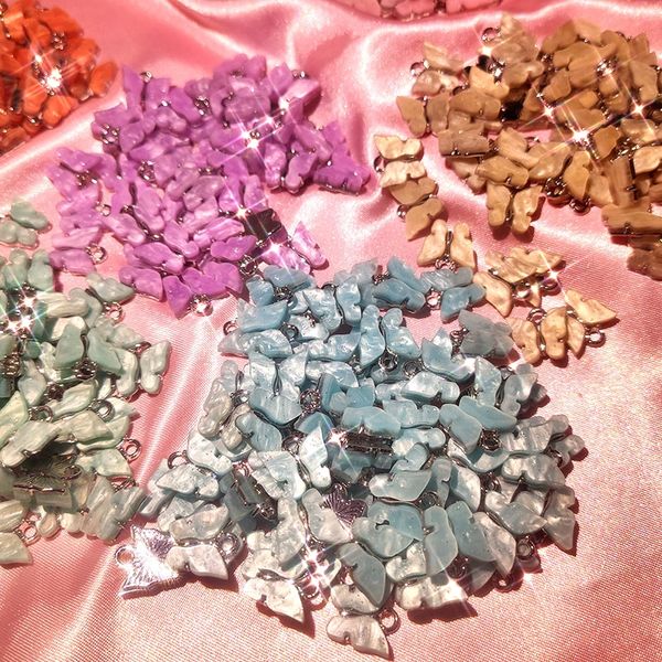 quality 10pcs/set cute butterfly jewelry accessories exquisite multicolor butterfly jewelry diy earrings necklaces material
quality 10pcs/set cute butterfly jewelry accessories exquisite multicolor butterfly jewelry diy earrings necklaces material