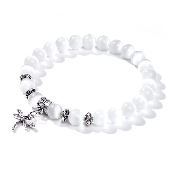 white cat eye stone bracelet women gorgeous party jewelry fashion butterfly charm pendant bangle for girl friendship gift, Black
white cat eye stone bracelet women gorgeous party jewelry fashion butterfly charm pendant bangle for girl friendship gift, Black