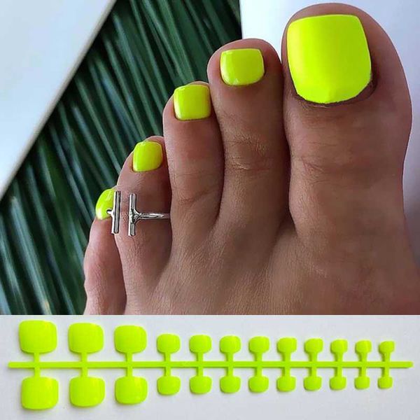 bright yellow acrylic fake toenails for design articficial false toe nails tip full cover press on manicure tools, Red;gold
bright yellow acrylic fake toenails for design articficial false toe nails tip full cover press on manicure tools, Red;gold