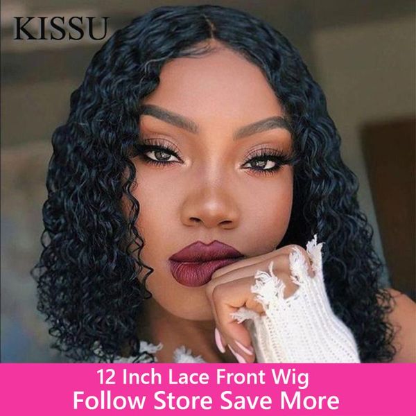 lace wigs 12 inch front wig bob deep wave peruvian hair curly frontal human with sale, Black;brown
lace wigs 12 inch front wig bob deep wave peruvian hair curly frontal human with sale, Black;brown