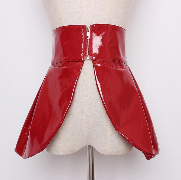 fashion leather girdle zao xing gan waist leather skirt decoration wide belt shape mock two-piece female harajuku women belt, Black;brown
fashion leather girdle zao xing gan waist leather skirt decoration wide belt shape mock two-piece female harajuku women belt, Black;brown