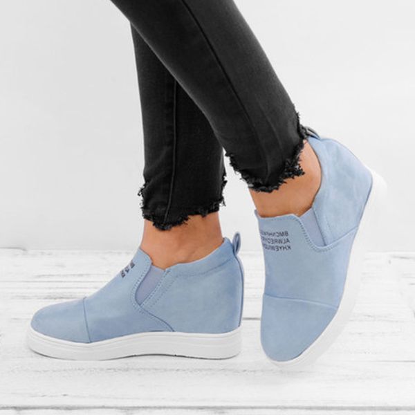 ankle women boots wedges platform spring female high heel increasing shoes ladies elastic band fashion casual footwear plus size, Black
ankle women boots wedges platform spring female high heel increasing shoes ladies elastic band fashion casual footwear plus size, Black