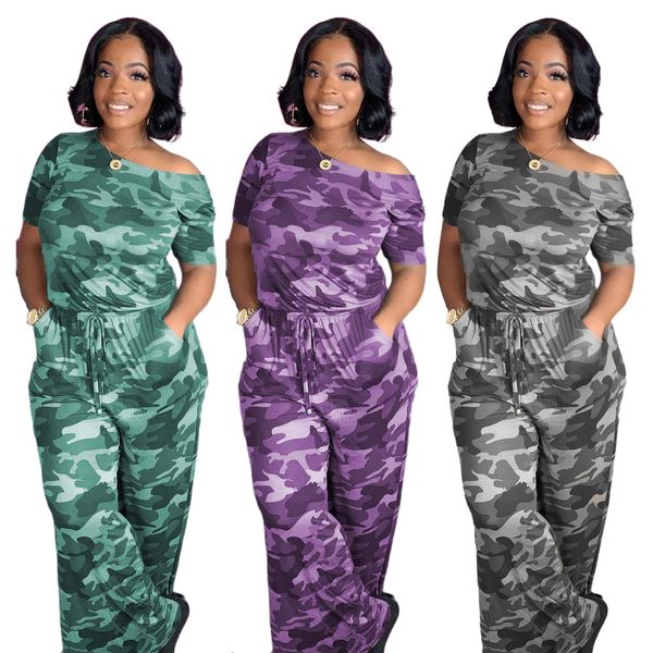 women playsuit short sleeve camouflage jumpsuits fashion long trousers rompers new loose ladies cargo overalls streetwear, Black;white
women playsuit short sleeve camouflage jumpsuits fashion long trousers rompers new loose ladies cargo overalls streetwear, Black;white