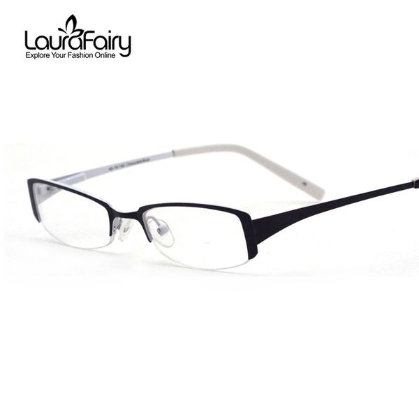 laura fairy fashion eye half glasses frame black white color block stainless steel spring temple optical glasses 2020 7114
laura fairy fashion eye half glasses frame black white color block stainless steel spring temple optical glasses 2020 7114