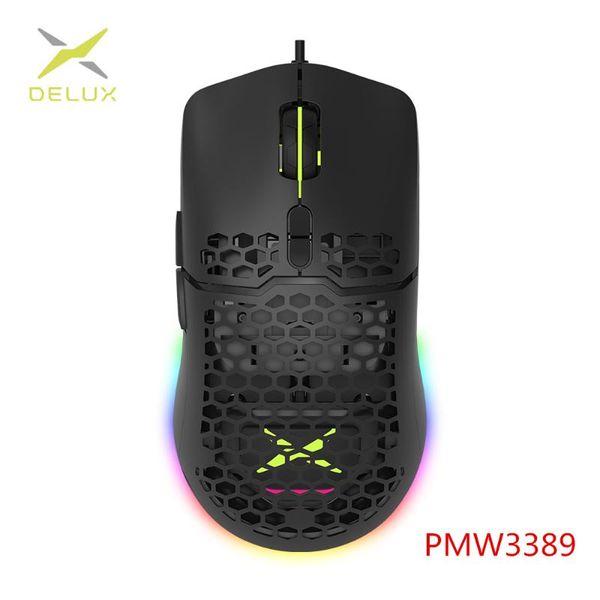 delux m700 pmw3389 rgb gaming mouse 67g легкий honeycomb shell эргономичный мыши с мягкой веревкой кабель для компьютера gamer
delux m700 pmw3389 rgb gaming mouse 67g легкий honeycomb shell эргономичный мыши с мягкой веревкой кабель для компьютера gamer