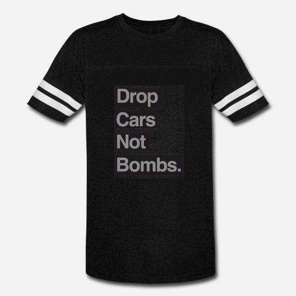 drop cars not bombs t shirt men create 100% cotton s-3xl novelty graphic casual spring standard shirt
drop cars not bombs t shirt men create 100% cotton s-3xl novelty graphic casual spring standard shirt